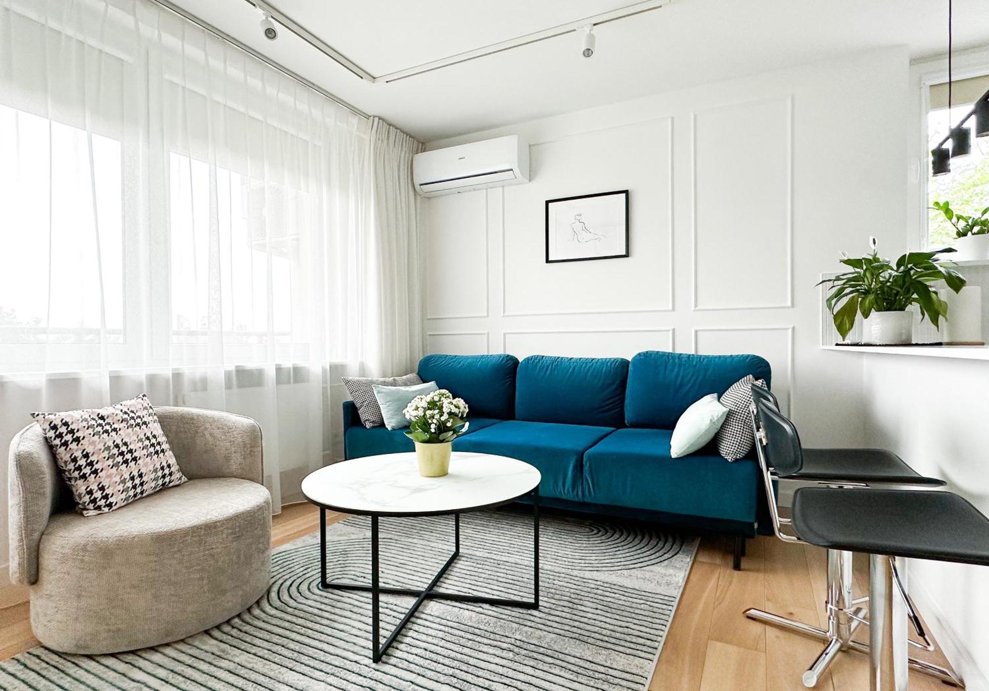 Stylowy Apartament Przy Metrze Varsó Kültér fotó